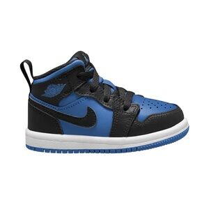 Nike Air Jordan Kids' Black and Blue Sneakers